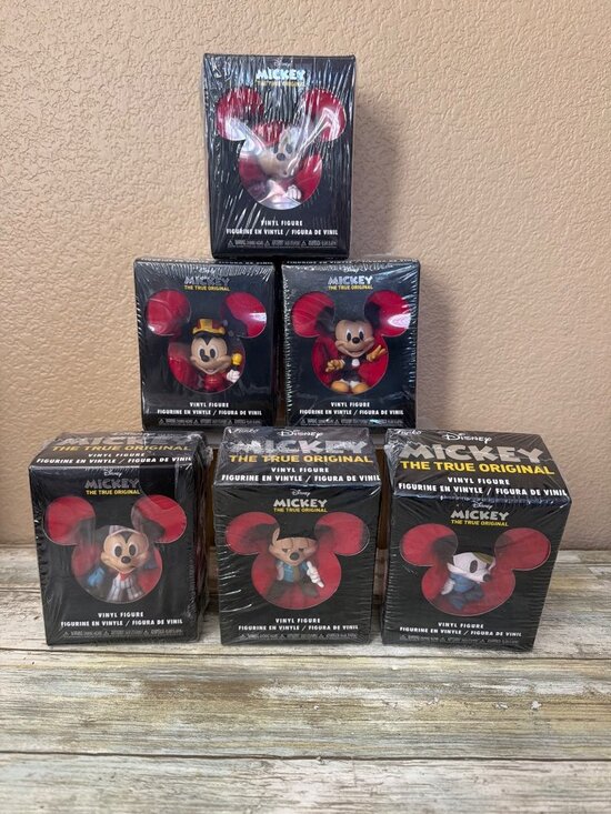 Funko Other - Lot of 6 Funko Disney Mickey the True Original 90 Years Vinyl Figures NEW Sealed